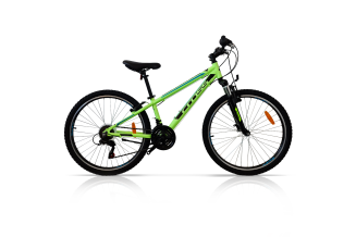 Bicicleta copii mtb CROSS Boxer 26 - Verde | 10-13 ani